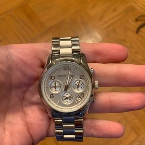 Michael Kors Silver Ladies Watch 38 mm
